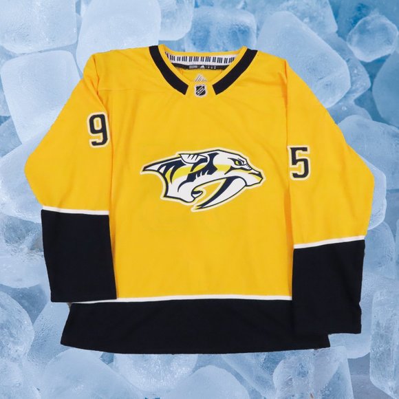 Nashville Predators Matt Duchene Mens Jersey Adidas Stitched Size 50